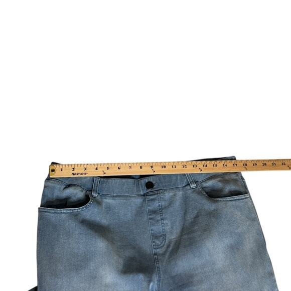 Betabrand Signature Mid Rise Denim Bootcut Jeans Lightwash Womens Size XL - Picture 7 of 12